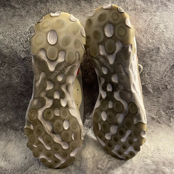 Nike React Element 87 Light Bone Size 10.5 - Picture 7 of 8